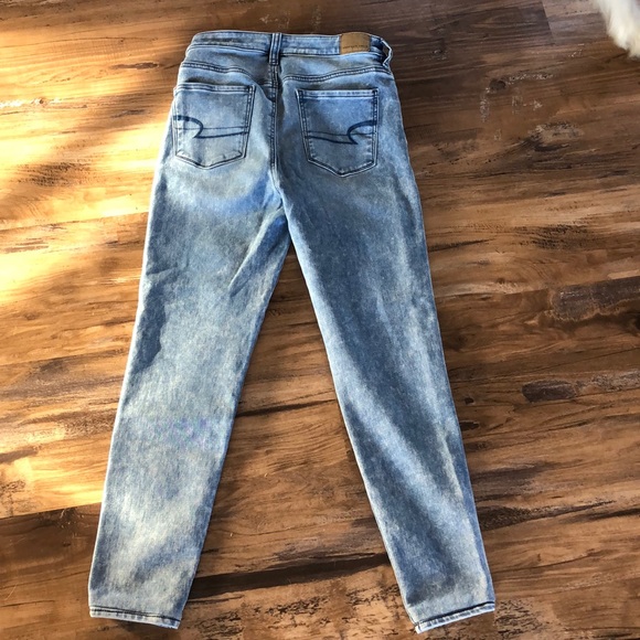 American eagle light blue skinny jeans - Picture 4 of 5
